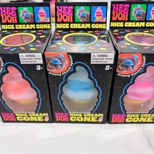 Nee Doh Nice Cream Cone Stress Ball